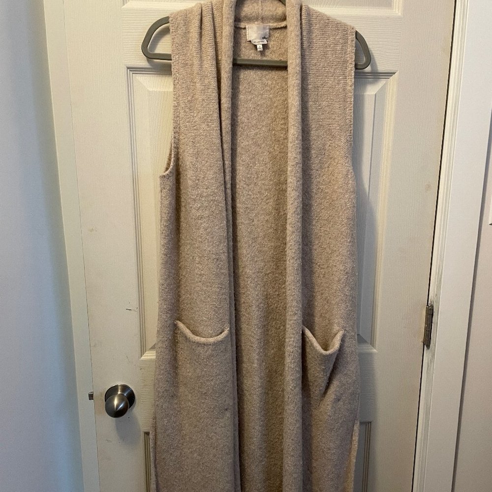 Le Fou by Wilfred Knitted Sweater Vest Cardigan